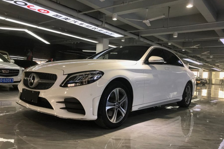 达州二手奔驰C级 2019款 C 260 L 运动轿车